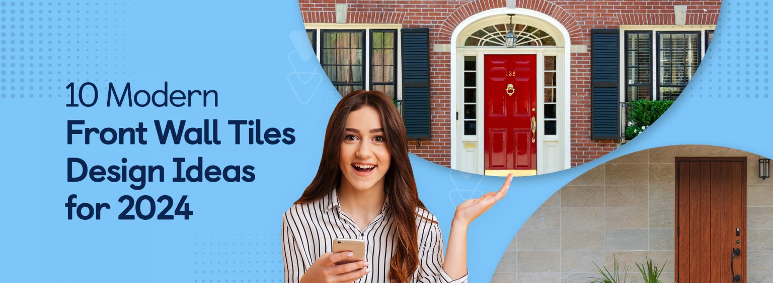 Trendy and Durable Front Wall Tiles Design Ideas