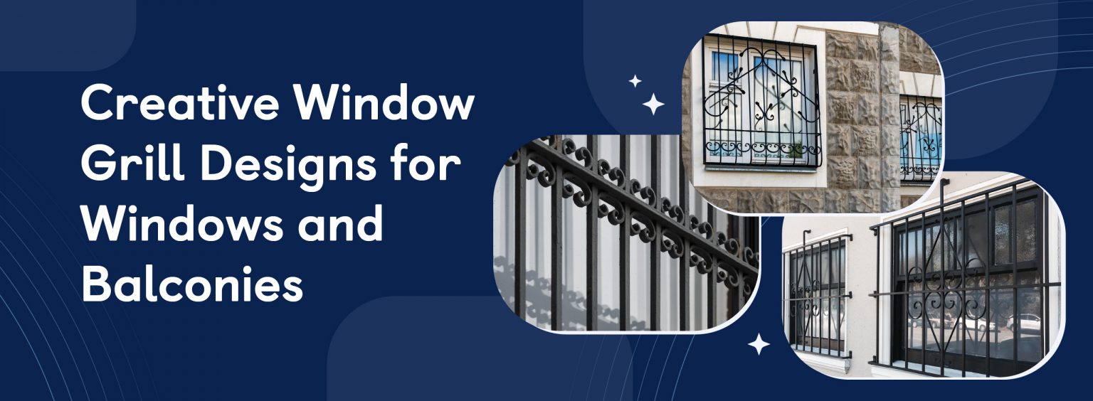 Creative Window Grill Designs for Windows and Balconies