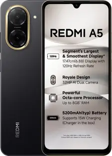 REDMI A5 (Just Black, 64 GB)  