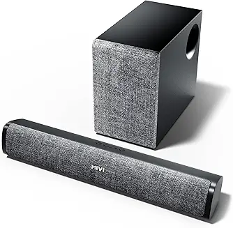Mivi Fort Q48 Soundbar with subwoofer, 48 Watts,