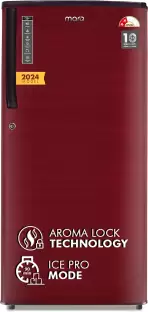 MarQ 183 L Direct Cool Single Door 2 Star Refrigerator with Aroma Lock Technology & Toughened Glass 