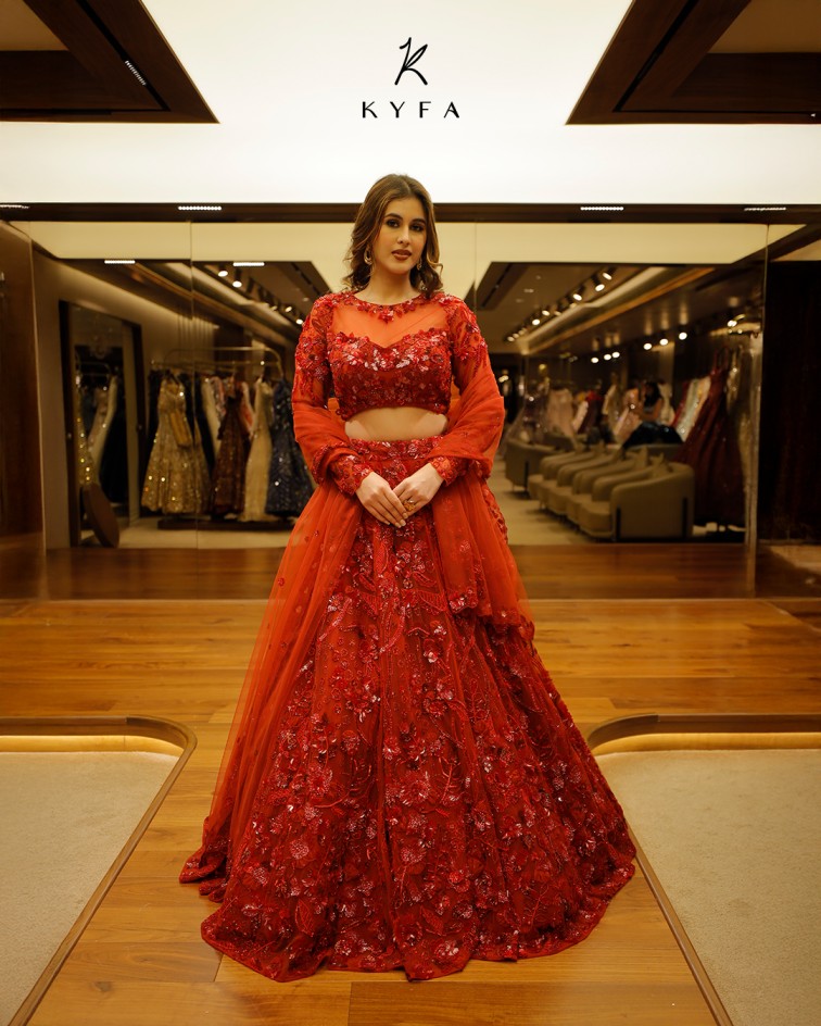 Lehenga in Chennai Cathedral Road Kyfa by Kay  Image