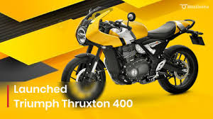 Triumph Thruxton 400 Launched in India