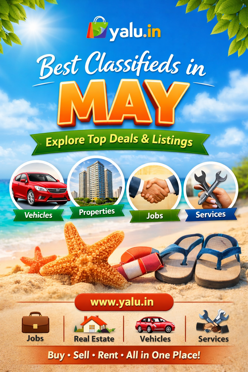 Best classifieds to Explore Yalu.in in May –