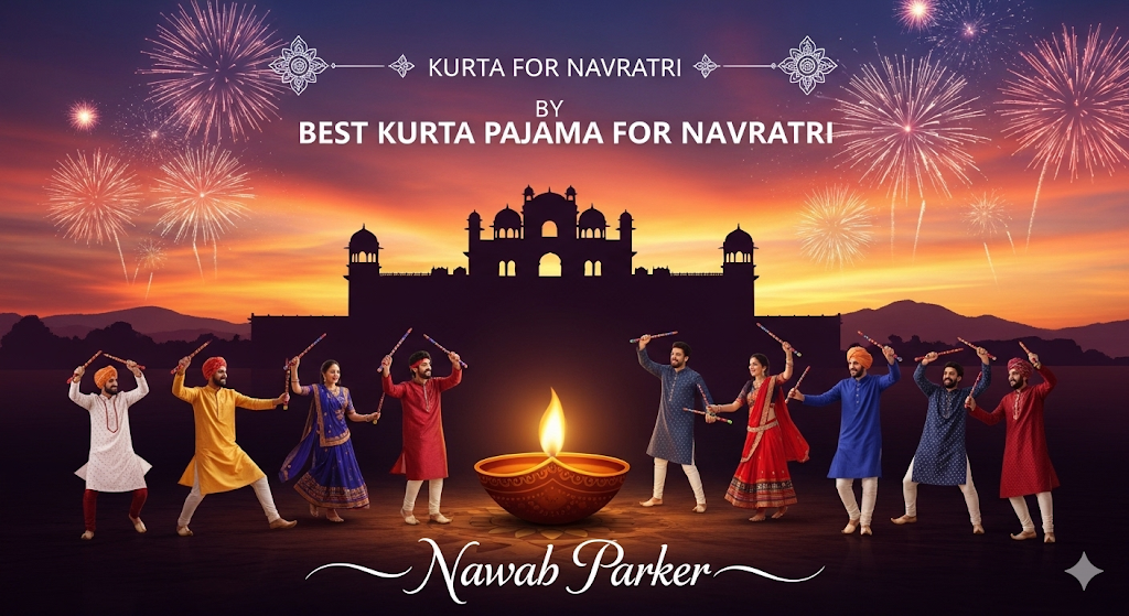 Kurta for Navratri: Best Kurta Pajama for Navratri by Nawab Parker Image