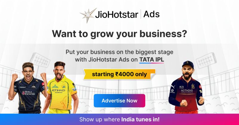 Grow Your Business with JioHotstar Ads During IPL 2026