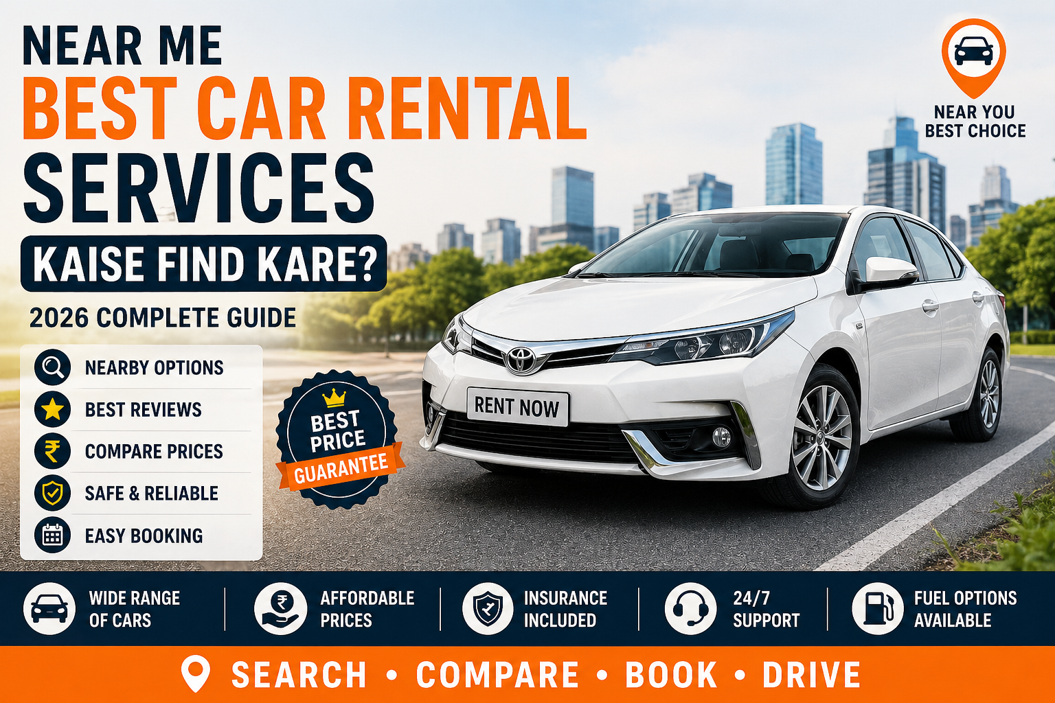 Book Car Rental in New Delhi with Driver – 