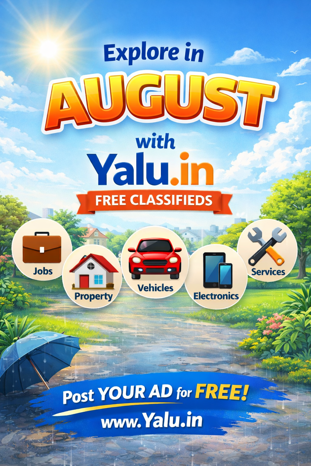 Best Free Classifieds to Explore in August on Yalu.i