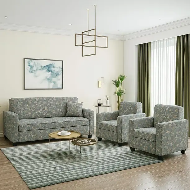 Kendalwood Furniture fabric sofa set | fabric sofa set 5 seater 