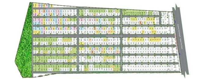 Gated community plots in Tirupati for Sale